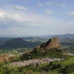 Das Red Rock Amphitheatre aus der Ferne